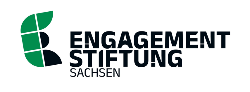 Logo der Engagementstiftung Sachsen.