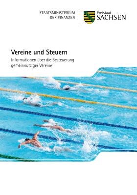 Titelbild der Broschüre "Vereine und Steuern"