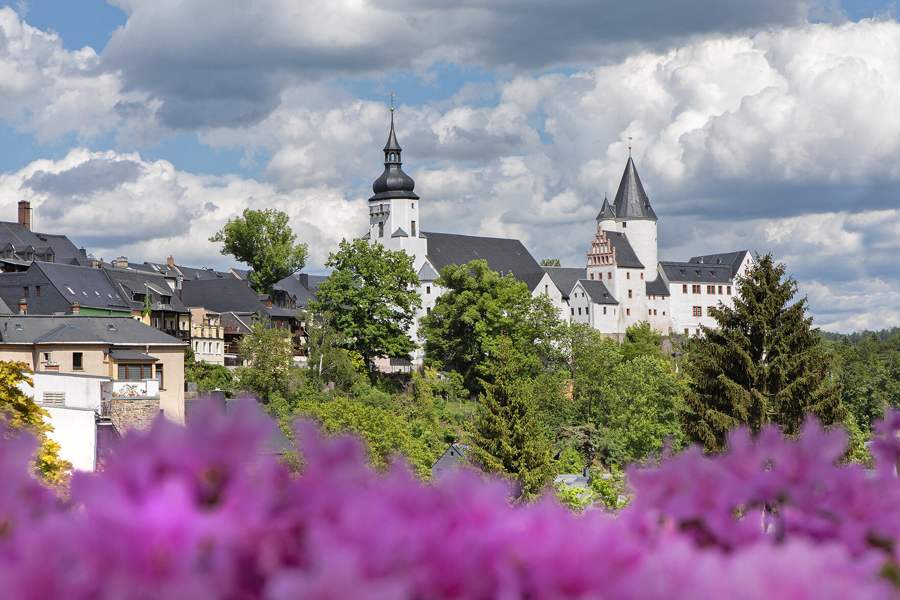 Ansicht Schloss Schwarzenberg