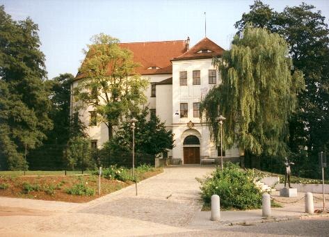 Blick auf Schloss Hoyerswerda